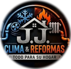 Logotipo de J.J. Clima&Reformas: fontanería, gas, calefacción y climatización en Madrid